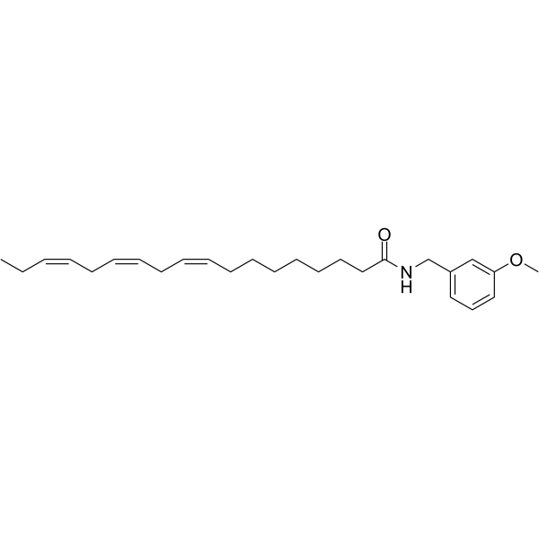 N-(3-Methoxybenzyl)-(9Z,12Z,15Z)-octadecatrienamide 883715-23-9